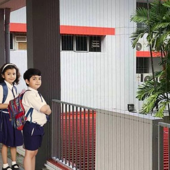 Child safety net for home balcony and windows