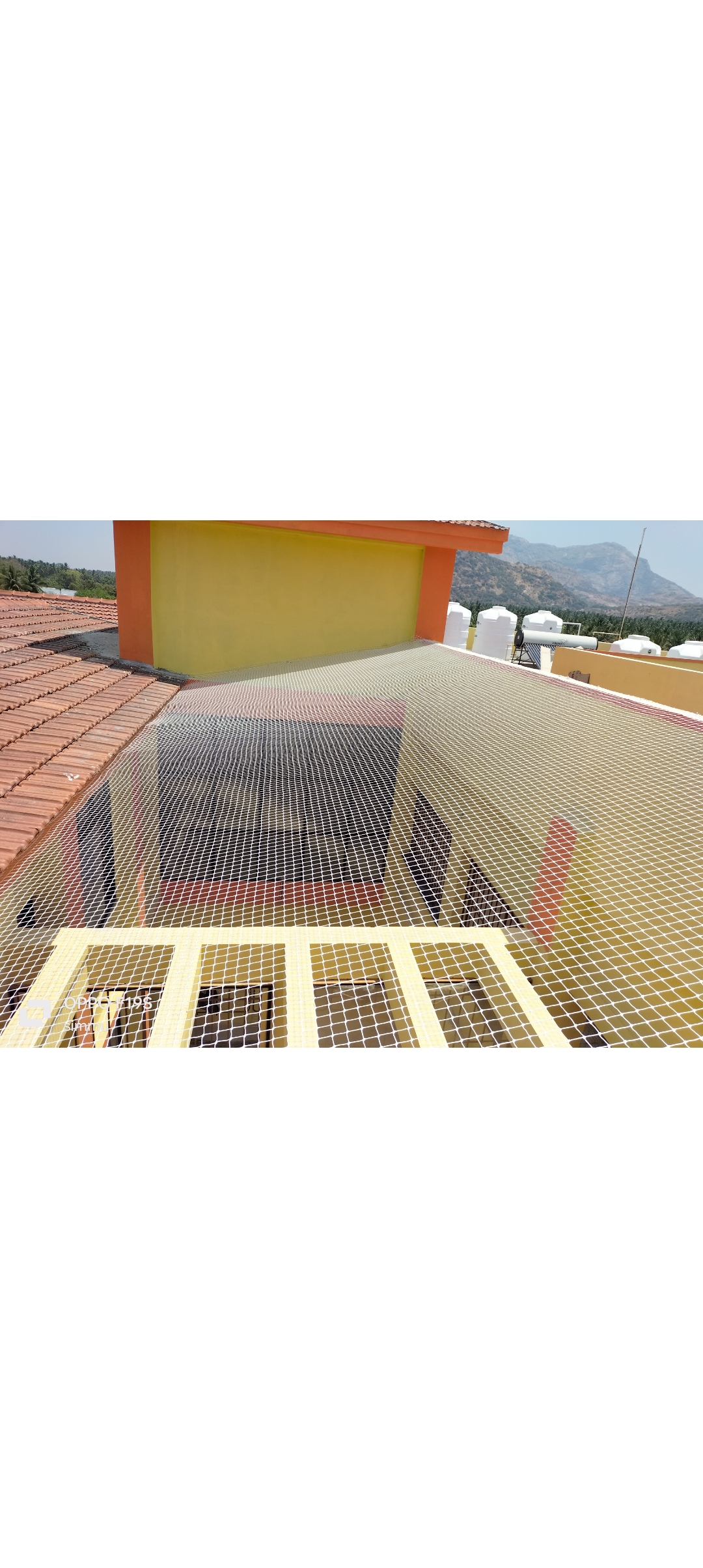 Open area safety nets for balconies and terraces. Durable, strong, and weather-resistant.